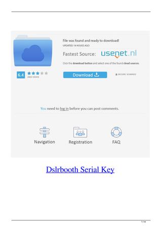 Dslr Booth Serial Key